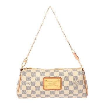ルイ ヴィトン ダミエアズール エヴァ 2WAY ホワイト N55214 ダミエキャンバス レディース バッグ 【中古】【bag】