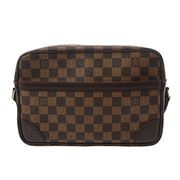 ルイ ヴィトン ダミエ トロカデロ 27 SPオーダー ブラウン N48085 ダミエキャンバス ユニセックス バッグ 【中古】【bag】