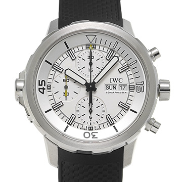 IWC アクアタイマー クロノグラフ IW376801 シルバー メンズ 時計 【中古】【wristwatch】