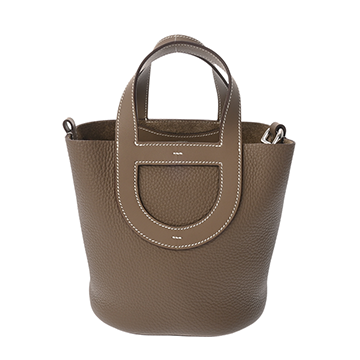 エルメス インザループ 18 エトゥープ トリヨンクレマンス/ヴォースイフト レディース バッグ 【未使用】【bag】