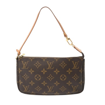 ルイ ヴィトン モノグラム ポシェット アクセソワール ブラウン M51980 モノグラムキャンバス レディース 【中古】【bag】