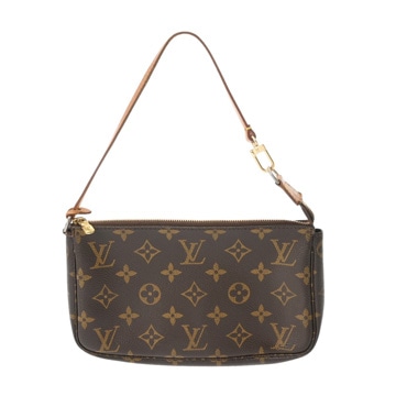 ルイ ヴィトン モノグラム ポシェット アクセソワール ブラウン M51980 モノグラムキャンバス レディース 【中古】【bag】