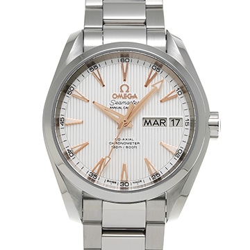 オメガ シーマスター アクアテラ アニュアルカレンダー 231.10.39.22.02.001 シルバー メンズ 時計 【中古】【wristwatch】