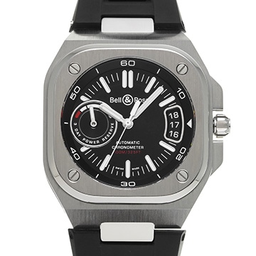 ベル＆ロス BR-X5 ブラックスチール BRX5R-BL-ST/SRB ブラック メンズ 時計 【中古】【wristwatch】