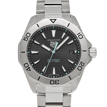 タグ ホイヤー アクアレーサー プロフェッショナル200 ソーラーグラフ WBP1114.BA0000 ブラック メンズ 時計 【中古】【wristwatch】