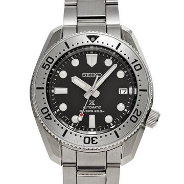 セイコー プロスペックス ダイバー メカニカル 55th SBDC125 ブラック メンズ 時計 【中古】【wristwatch】