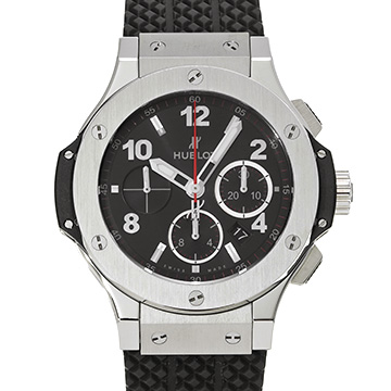 ウブロ ビッグバン スチール 301.SX.130.RX マットブラック メンズ 時計 【中古】【wristwatch】