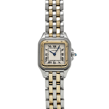 カルティエ パンテール SM W25029B6 シルバー レディース 時計 【中古】【wristwatch】