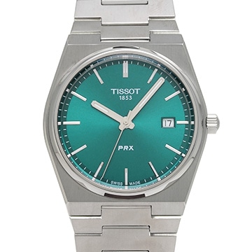 ティソ PRX T137.410.11.091.00 グリーン メンズ 時計 【中古】【wristwatch】