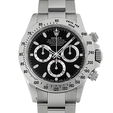 ロレックス コスモグラフ デイトナ 116520 ブラック メンズ 時計 【中古】【wristwatch】