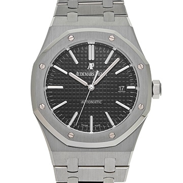 オーデマ ピゲ ロイヤルオーク オートマティック 15400ST.OO.1220ST.01 ブラック メンズ 時計 【中古】【wristwatch】