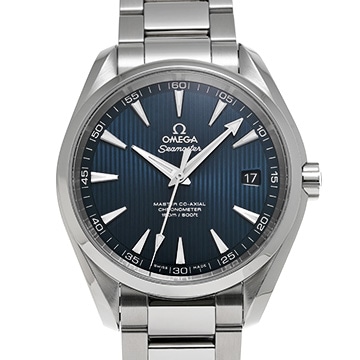 オメガ シーマスター アクアテラ マスターコーアクシャル 231.10.39.21.03.002 ブルー メンズ 時計 【中古】【wristwatch】