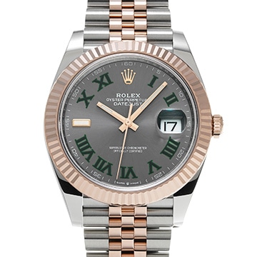 ロレックス デイトジャスト 41 126331 スレート メンズ 時計 【中古】【wristwatch】