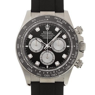 ロレックス コスモグラフ デイトナ 126519LNG ブライトブラック/スチール/ダイヤモンド メンズ 時計 【中古】【wristwatch】