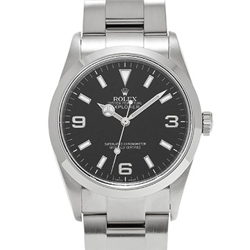 ロレックス エクスプローラー 114270 ブラック メンズ 時計 【中古】【wristwatch】