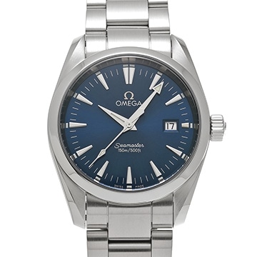 オメガ シーマスター アクアテラ クォーツ 2518.80 ブルー メンズ 時計 【中古】【wristwatch】