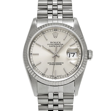 ロレックス デイトジャスト 16234 シルバー メンズ 時計 【中古】【wristwatch】