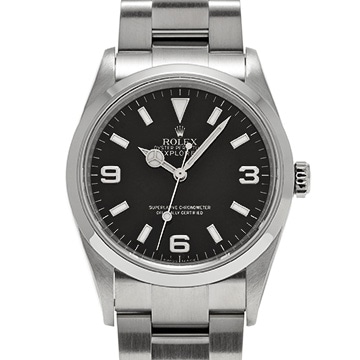 ロレックス エクスプローラー 114270 ブラック メンズ 時計 【中古】【wristwatch】
