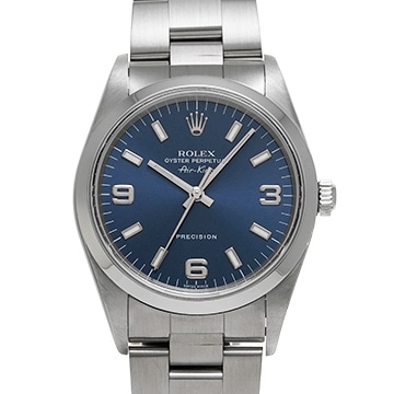ロレックス エアキング 14000 ブルー メンズ 時計 【中古】【wristwatch】
