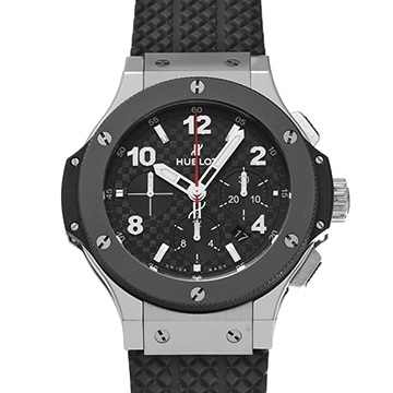 ウブロ ビッグバン スチール セラミック 301.SB.131.RX ブラックカーボン メンズ 時計 【中古】【wristwatch】