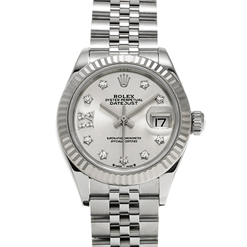 ロレックス レディ デイトジャスト 28 279174G シルバー/ダイヤモンド レディース 時計 【中古】【wristwatch】