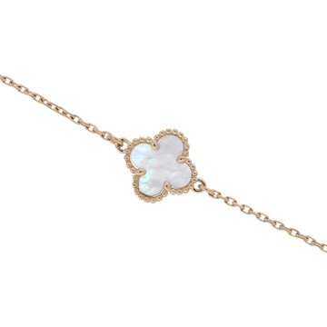 ヴァン クリーフ&アーペル スウィートアルハンブラ ブレスレット ゴールド VCARO85600 K18イエローゴールド YG レディース ジュエリー 【中古】【jewelry】