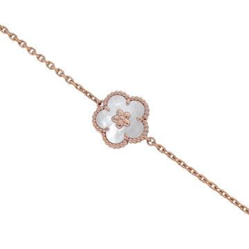 ヴァン クリーフ&アーペル プラムブロッサム ブレスレット ゴールド K18ピンクゴールド PG レディース ジュエリー 【中古】【jewelry】