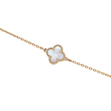 ヴァン クリーフ&アーペル スウィートアルハンブラ ブレスレット ゴールド K18ピンクゴールド PG レディース ジュエリー 【中古】【jewelry】