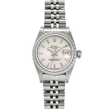 ロレックス オイスターパーペチュアル デイト 69240 シルバー レディース 時計 【中古】【wristwatch】