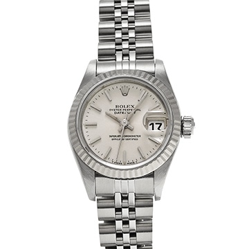 ロレックス デイトジャスト 69174 シルバー レディース 時計 【中古】【wristwatch】