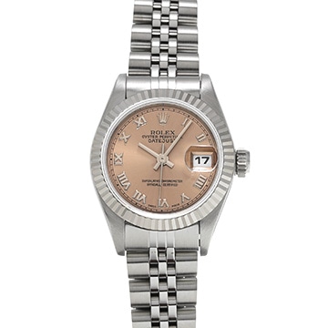 ロレックス デイトジャスト 69174 ピンク レディース 時計 【中古】【wristwatch】