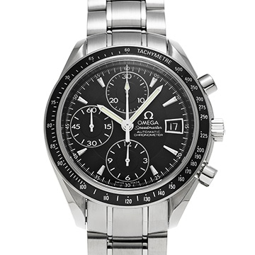オメガ スピードマスター デイト 3210.50 ブラック メンズ 時計 【中古】【wristwatch】