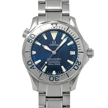 オメガ シーマスター プロフェッショナル 300 2253.80 ブルー メンズ 時計 【中古】【wristwatch】