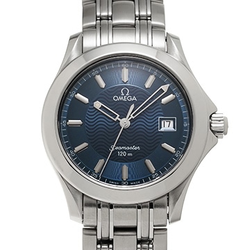 オメガ シーマスター 120 クォーツ 2511.81 ブルー メンズ 時計 【中古】【wristwatch】