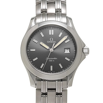 オメガ シーマスター 120 クォーツ 2511.43 グレー メンズ 時計 【中古】【wristwatch】