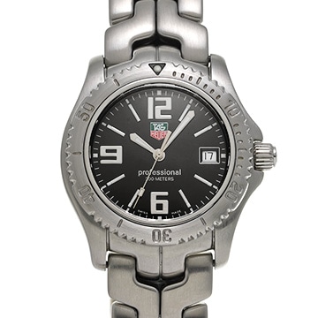 タグ ホイヤー リンク デイト WT1210.BA0553 ブラック メンズ 時計 【中古】【wristwatch】