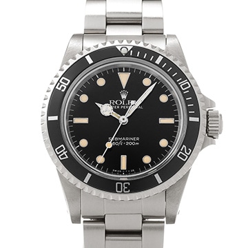 ロレックス サブマリーナ 5513 ブラック メンズ 時計 【中古】【wristwatch】