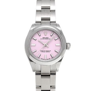 ロレックス オイスターパーペチュアル 28 276200 ピンク レディース 時計 【中古】【wristwatch】
