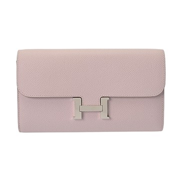 エルメス コンスタンス ロング トゥーゴー モーヴペール ヴォーエプソン ユニセックス 財布 【中古】【purse】