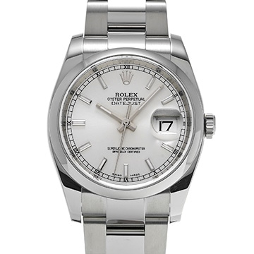 ロレックス デイトジャスト 116200 シルバー メンズ 時計 【中古】【wristwatch】