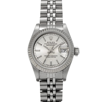 ロレックス デイトジャスト 26 69174 シルバー レディース 時計 【中古】【wristwatch】