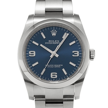 ロレックス オイスターパーペチュアル 36 116000 ブルー メンズ 時計 【中古】【wristwatch】
