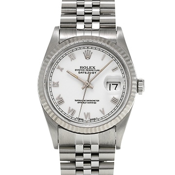 ロレックス デイトジャスト 16234 ホワイト メンズ 時計 【中古】【wristwatch】