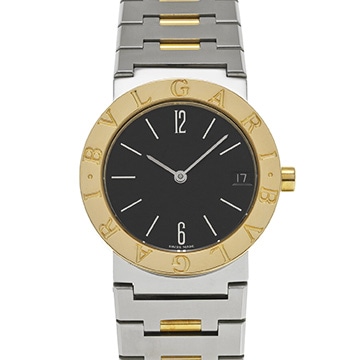 ブルガリ ブルガリブルガリ BB30SGD ブラック ユニセックス 時計 【中古】【wristwatch】