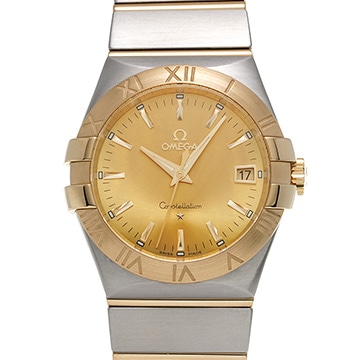 オメガ コンステレーション 123.20.35.60.08.001 イエロー メンズ 時計 【中古】【wristwatch】