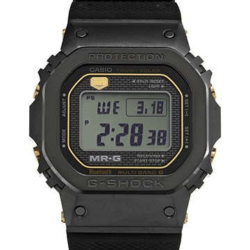 カシオ G-SHOCK MRG-B5000シリーズ MRG-B5000R-1JR ブラック メンズ 時計 【中古】【wristwatch】