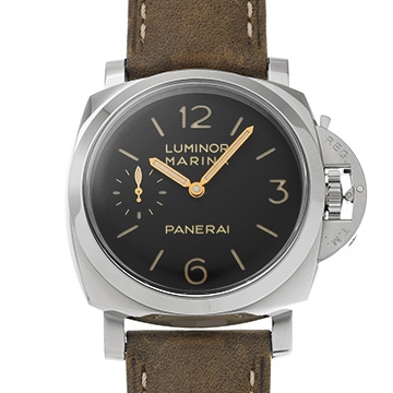 パネライ ルミノールマリーナ 1950 3デイズ アッチャイオ PAM00422 ブラック メンズ 時計 【中古】【wristwatch】