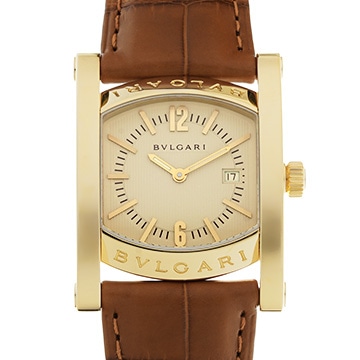 ブルガリ アショーマ AA39G シルバー メンズ 時計 【中古】【wristwatch】