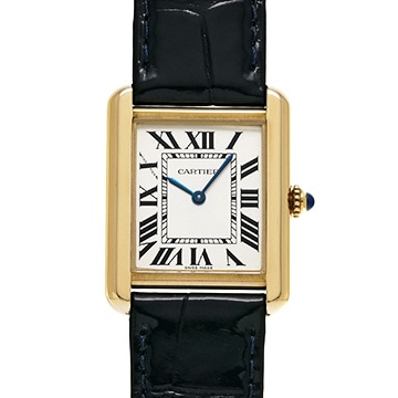 カルティエ タンク ソロ SM W1018755 シルバー レディース 時計 【中古】【wristwatch】