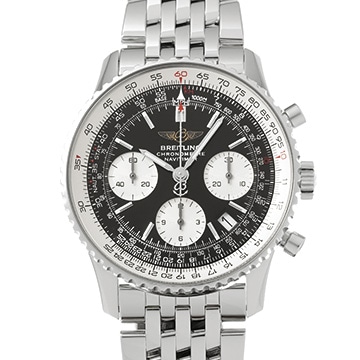 ブライトリング ナビタイマー A232B35NP ブラック/シルバー メンズ 時計 【中古】【wristwatch】